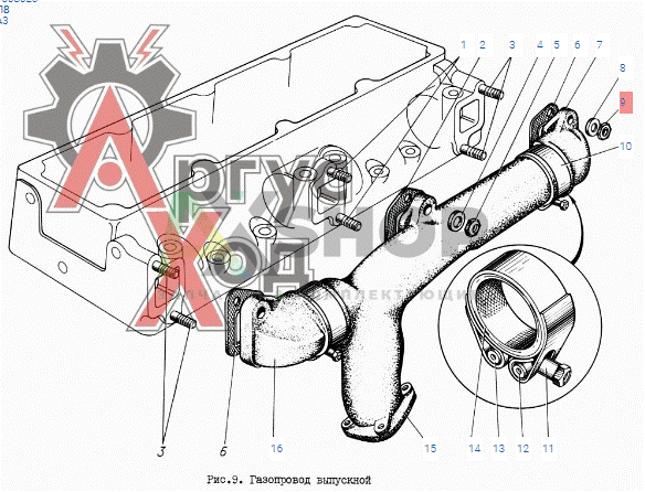 303113-П Гайка